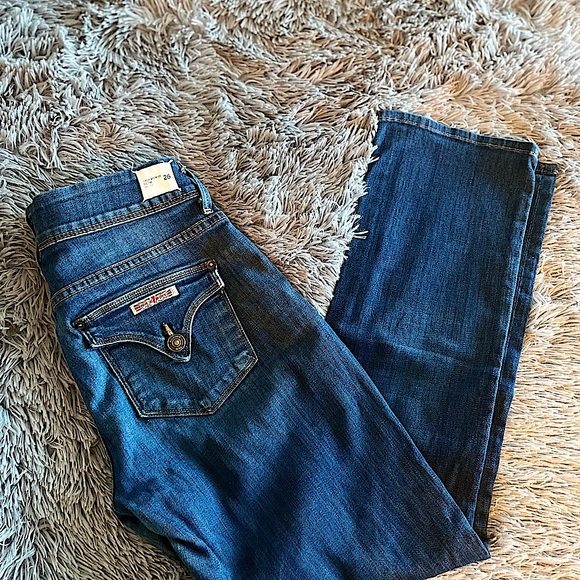 Hudson Crop Mid Rise Beth Baby Boot Jeans in Obscurity, Women’s Size 26. - Picture 12 of 13